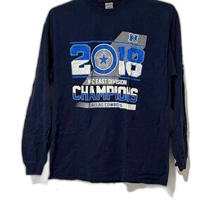 Dallas Cowboys 2018 NFC East Champions  Vintage T-Shirt - Size XL